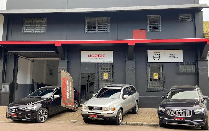 Estrutura da Nordic Premium Cars em Porto Alegre